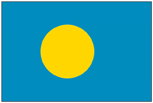 パラオ共和国・国旗