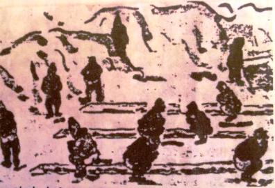 吹きさらしの野外便所