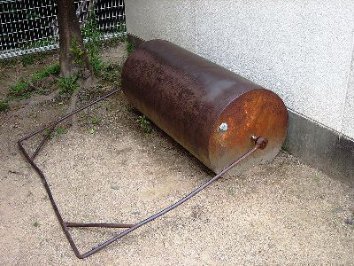 グランド整地用ローラー