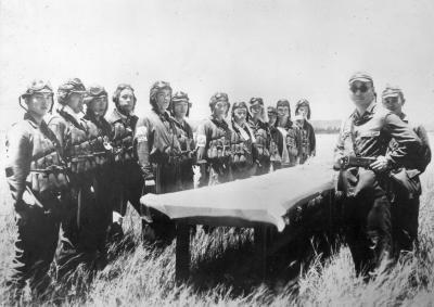 神風竜虎隊別れの宴（台湾新竹基地)