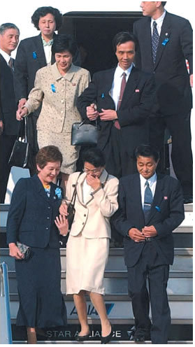 生存とされた拉致被害者の帰国