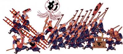 江戸の町火消し