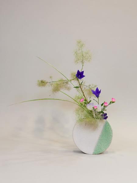 20150629 池坊免許皆伝の山田祐子さんの作品