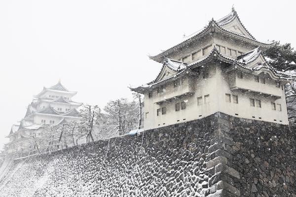 20170125 雪の名古屋城