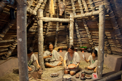 20171107 縄文時代ジオラマ