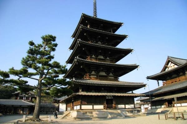 20171213 法隆寺五重塔