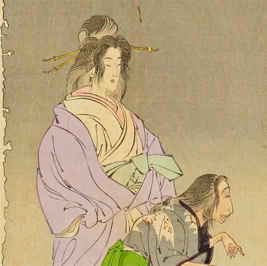 20180704 牡丹灯籠 月岡芳年