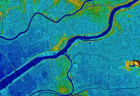 20190407 淀川の堤防