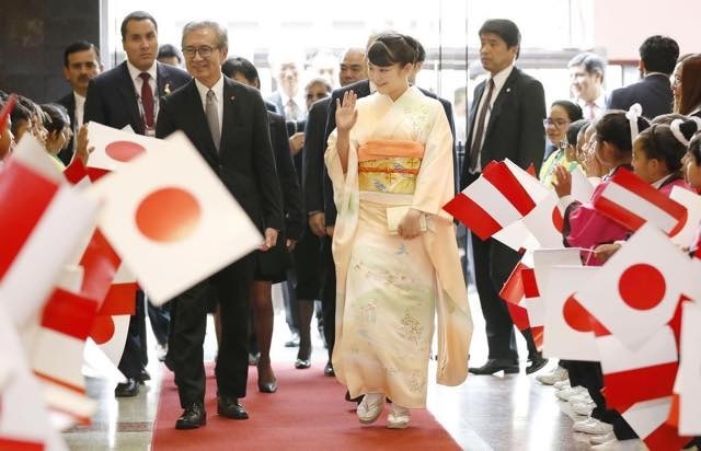 20190714 ペルー訪問の眞子さま