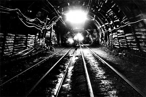 軍艦島の海底炭鉱