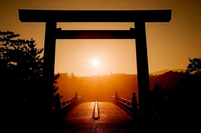 伊勢神宮 日の出